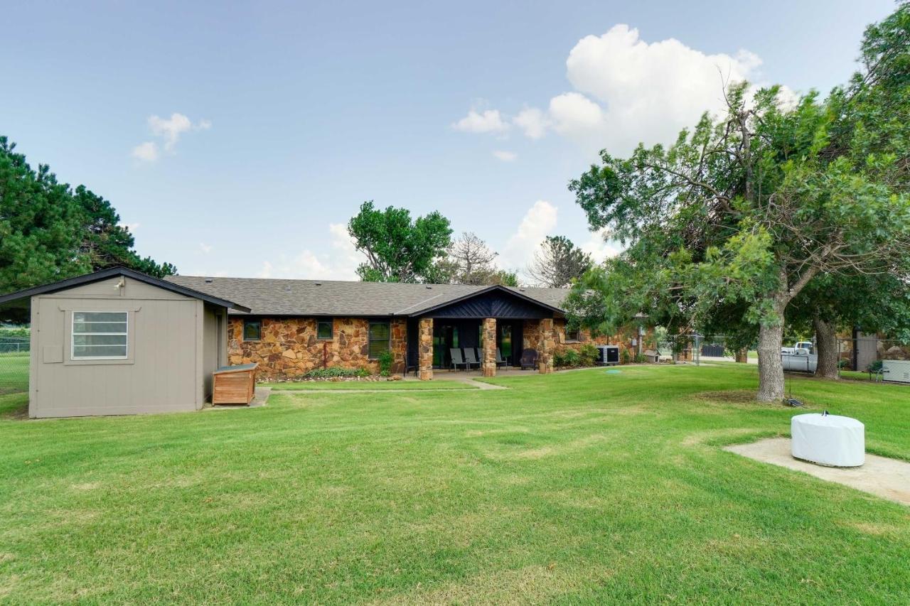 Spacious Country Home Near Ft Sill And Medicine Park Lawton Extérieur photo